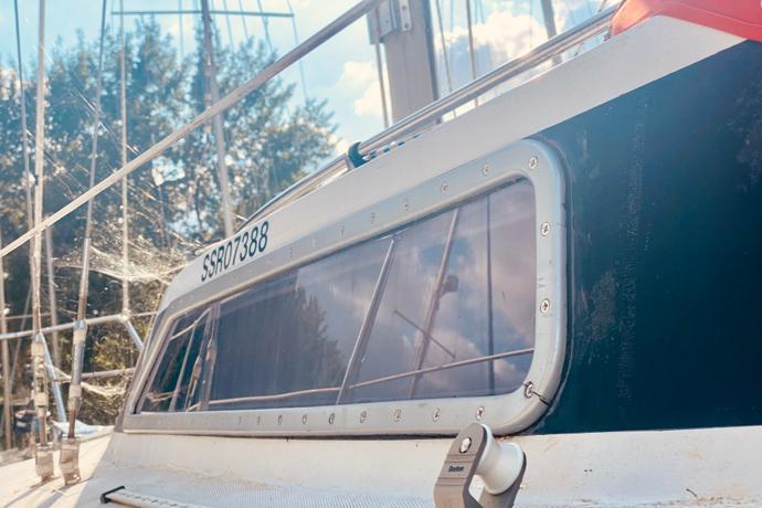 Aluminium Window on Boat