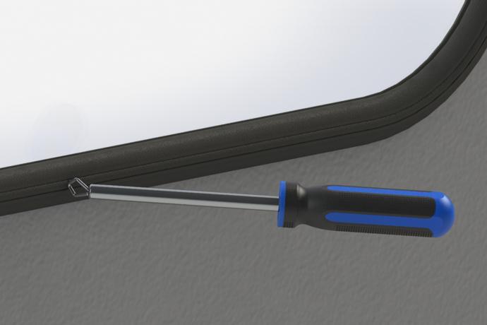 Removing Filler Strip Removing Filler Strip