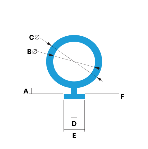 Diagram of a Bubble Seal With Foot