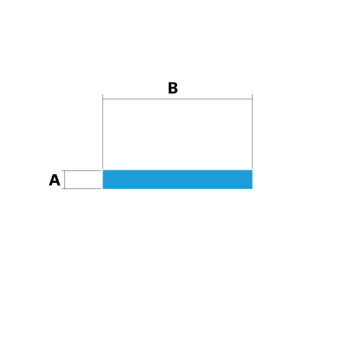 Diagram of Solid Rubber Strip with Dimensions Diagram of Solid Rubber Strip with Dimensions