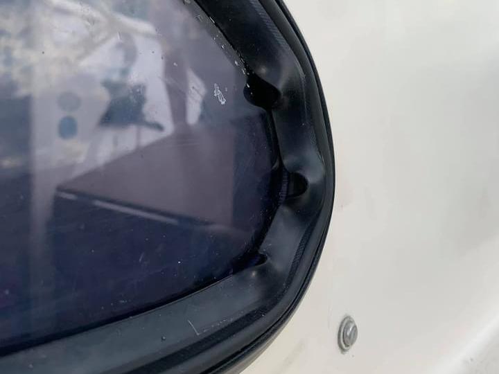 Rubber Seal That Has Been Incorrectly Fitted