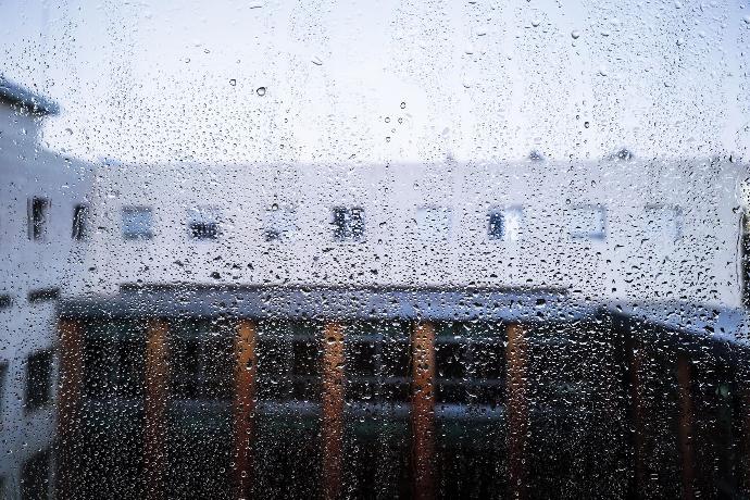 Excessive Condensation on a uPVC Window Excessive Condensation on a uPVC Window