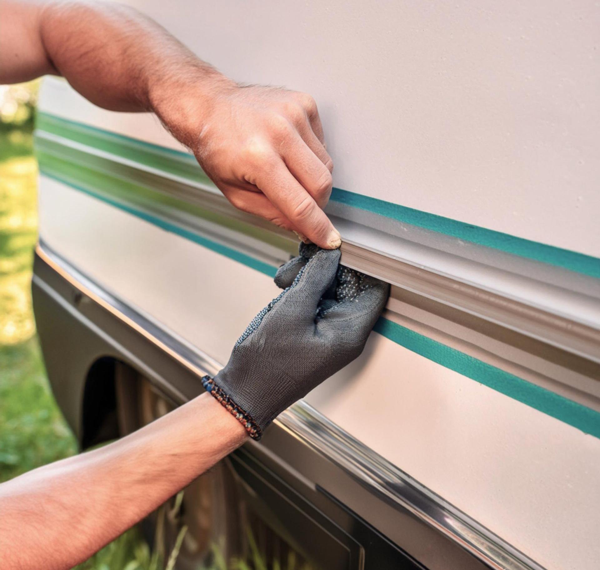 Replacing a Herzim Trim on a Motorhome Replacing a Herzim Trim on a Motorhome
