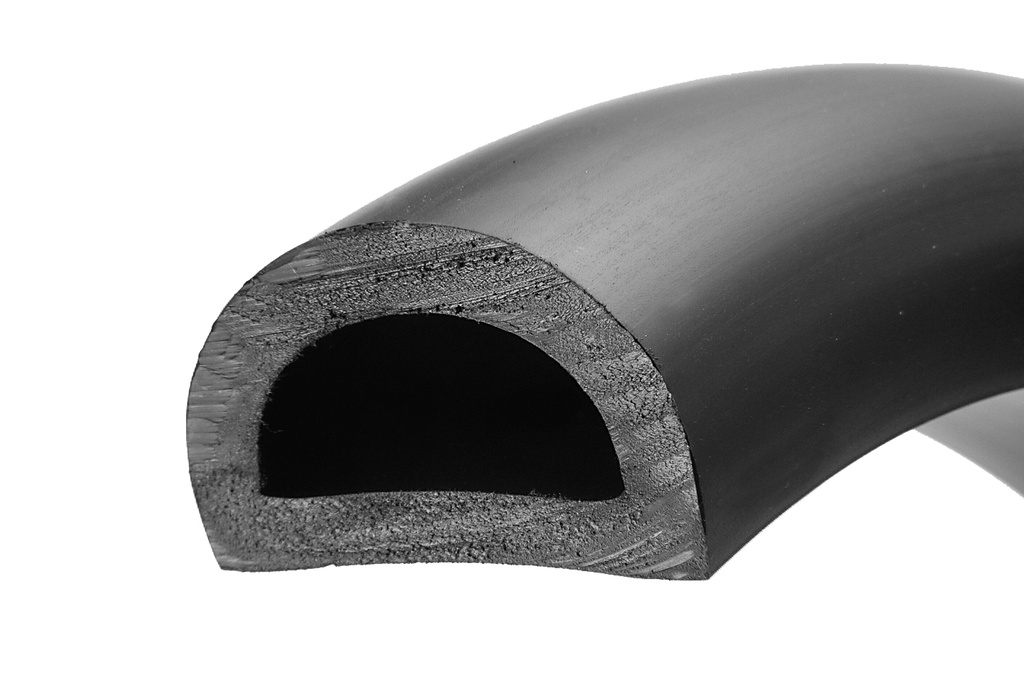 PFD362 | Black PVC D Fender | 47mm Base x 28mm Height