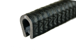 Plastic Reinforced Rubber Edge Trims