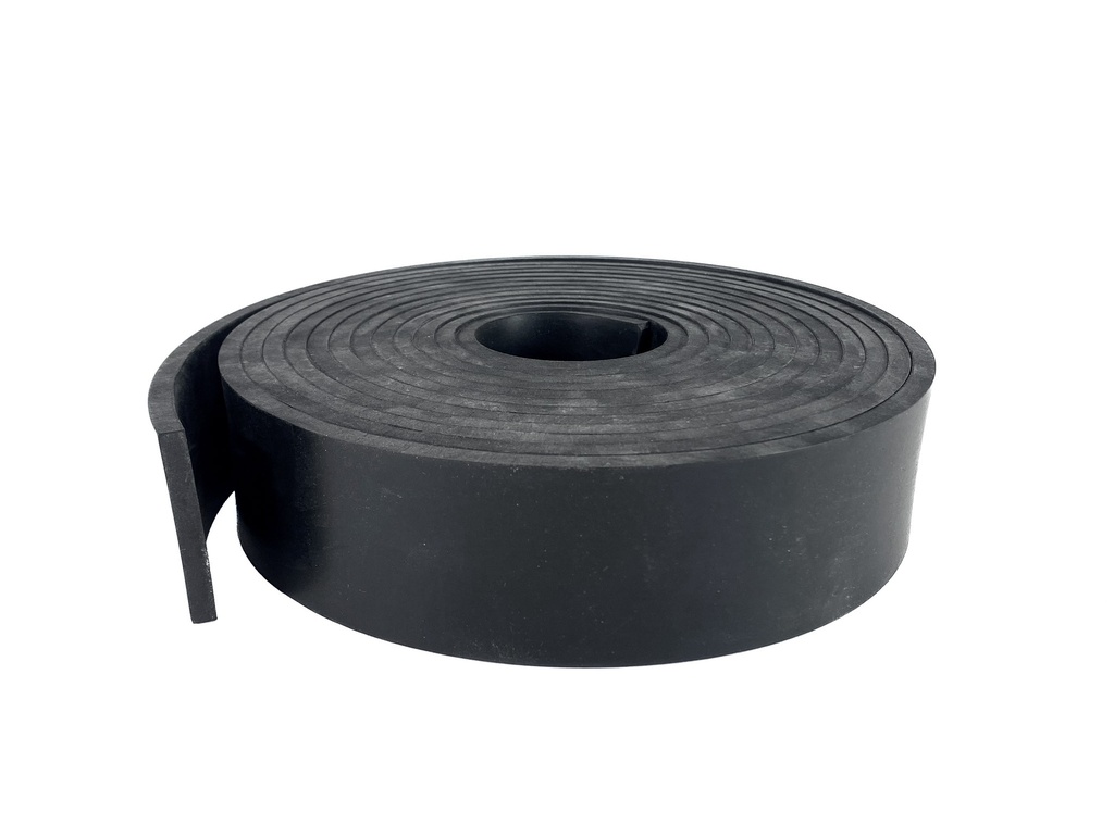 Solid Neoprene Rubber Strip 50mm x 6mm x 5m