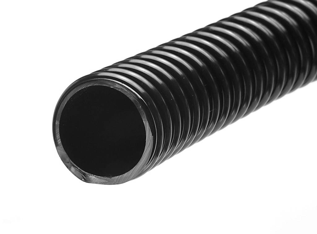 Black Light Duty Suction Delivery Hose 25mm ID x 32mm OD