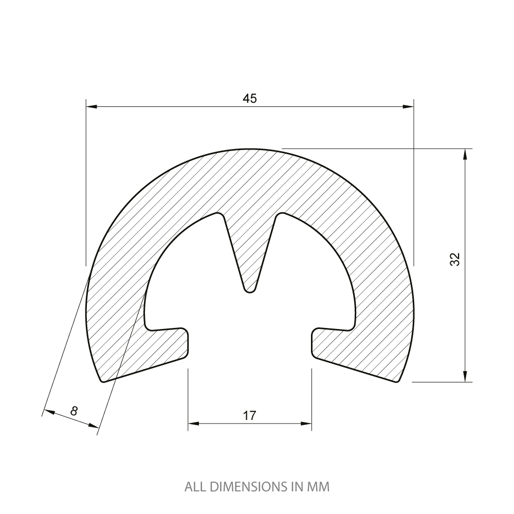 PFDB4050 Drawing